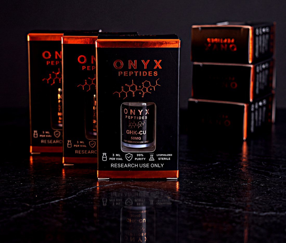 Onyx Peptides packaging